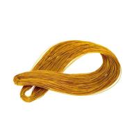 粗金线银丝线标签吊牌线绳带有弹力 金银灯具加粗吊牌专用线 0.6mm金色(无弹力100米左右)