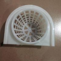 珠江牌加厚家用老式地拖桶红色塑料简易拖布桶手压拧干拖地桶 白色沥水篮子 单独一个沥水篮