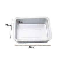 加厚接油盆大号盘零件清洗盘废机油盘铁油盘洗件盆汽车接油盘 镀锌3L油盆