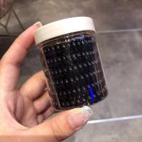 盒装电话线头绳百搭弹力彩色发圈个性简约发饰少女网红皮筋 B款7根(黑色)