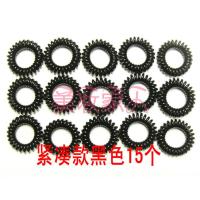 全国发饰头绳紧凑款电线发圈电话线发圈不伤发皮筋中号多色选 中号紧凑款黑色15个