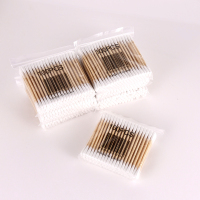 1200支木棒化妆棉棒棉花螺旋掏耳朵棉球脱卸妆双头 1200根双头木棒棉签