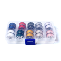 带线锁芯家用缝纫机用底线面线多色缝纫线 彩色