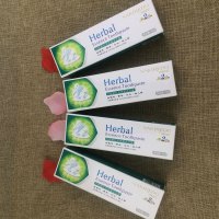 海济天然草本牙膏清火清新固齿清爽薄荷蜂胶儿童 海济牙膏拍四支发五支 150g