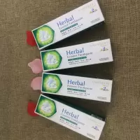 海济天然草本牙膏清火清新固齿清爽薄荷蜂胶儿童 海济牙膏拍四支发五支 150g