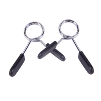 专业快速奥杆哑铃杆杠铃杆卡头卡扣卡簧锁扣50302825mmCollar 弹簧卡扣(直径25mm)一对 螺纹杆推荐2
