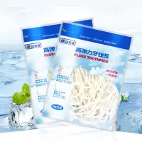 经典便携盒装牙线超细剔牙线签家庭装一次性牙线棒6袋600支