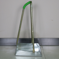 家用簸箕不锈钢单个清洁灰斗垃圾铲铁扒子环卫簸箕撮子畚斗