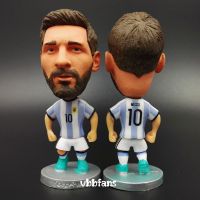 足球球星玩偶公仔梅西C罗内马尔摆件球迷生日礼物蛋糕配饰 阿根廷 梅西