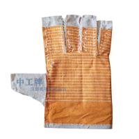 白甲24线双层全衬劳保手套加厚帆布耐磨防滑工业电焊工机修 白甲24线加厚全衬10双 XXL