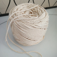 纯棉线绳粗细棉绳手工diy彩色装饰包粽子挂毯编织绳捆绑捆扎 3毫米约200米