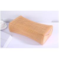夏凉枕头颈椎枕空心枕镂空PE藤编枕仿藤编枕汗蒸桑拿颈椎枕 空心枕中号长30宽16高8.5