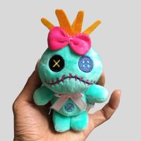 可爱搞怪史迪仔布娃娃丑丫头书包挂件毛绒玩具创意包包挂饰潮