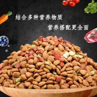 狗粮5kg幼成犬通用型新疆金毛边牧泰迪萨摩拉布马犬10斤2.5kg 6个月以上 牛肉味2.5kg/5斤