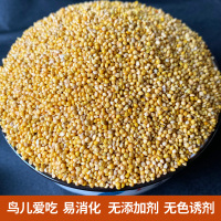 新黄谷子带壳小米鹦鹉粮食虎皮牡丹玄凤鹦鹉鸟食饲料 5斤鸟粮