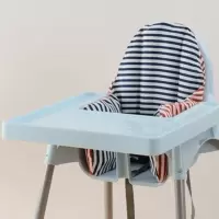 宜家皮特格宝宝餐椅垫儿童餐桌椅套婴儿高脚椅坐垫充气靠垫 单独皮特格外套(不含内胆不含椅) 适用宜家餐椅