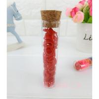 美国专业抗氧化宠物美容皮筋 约克夏西施长毛狗狗包毛皮筋 大红(100根)