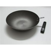 无涂层炒锅纯铁锅健康生铁锅老式家用平底锅电磁炉燃气灶通用 32CM平底锅(可拆柄)