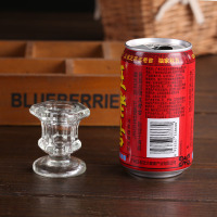 Classic/经典欧式无烟无味杆蜡 浪漫婚庆象牙白 白色长杆蜡烛 简易小烛台两个装