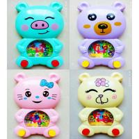 水机套圈圈打地鼠游戏机俄罗斯方块益智不伤眼睛玩具特价 小熊水机1个(可备注颜色)