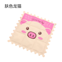 冰垫冷凝胶坐垫学生宿舍降温椅垫汽车水垫夏天透气婴儿推车冰凉垫 肤色小猪