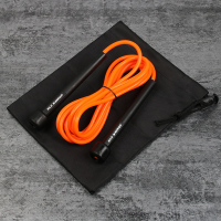 健身跳绳成人锻炼男女儿童运动小学生中考训练绳子运动专业用跳神 橙色-袋装送收纳袋