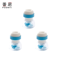 特价厨房水龙头防溅头嘴自来水过滤器净水延伸旋转花洒喷头节水器 无过滤款蓝色3个