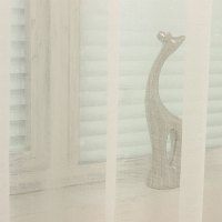 遮光窗纱白纱帘绿色柳叶布料成品特价清仓客厅隔断装饰飘窗服装店 北极白色 乱麻麻纱纱帘 面料一米不加工