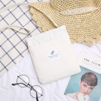 手机包2020新品学生韩版迷你ins小包包女帆布包单肩斜挎零钱包袋 白色