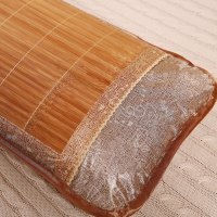 夏天枕头竹席凉枕茶叶芯学生儿童单人竹枕夏季冰丝颈椎枕 竹香枕含芯 花色随机 1个