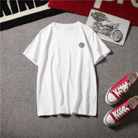 韩风chic宽松设计感潮短袖t恤女港味辣妹ins夏装情侣装小众上衣服 白色 [聚酯纤维面料] M 80~105斤