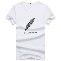 t恤套装男士夏季新款韩版潮流休闲运动男装学生短袖两件套衣服男 T1782白色 M