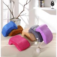 夏季冰丝午睡枕趴睡枕小学生夏天办公室午休枕头抱枕儿童趴趴枕 花色 特价款颜色随机发 绒面款 送眼罩耳塞手提袋