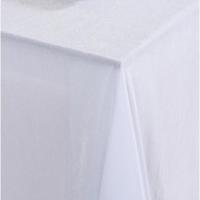 特价红色绒布会议桌布签到台裙丝绒桌套办公活动桌裙展会桌罩 白色 定制尺寸/米