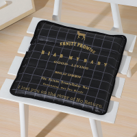 夏季冰垫坐垫汽车透气冰凉水袋夏天凝胶降温神器教室学生车用垫子 黑格金小鹿 冰垫35*35cm