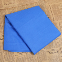 纯蓝色床单被罩枕套三件套 学生宿舍专用 促销 纯蓝色[枕套] 75x45