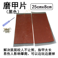 金丝熊超大号蜜袋鼯太极仓鼠跑轮21CM静音带支架免邮刺猬松鼠滚轮 磨甲片(黑色)