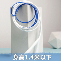 沙儿童跳绳女生小学生专用学生速度竞速中考体育跳神幼儿园不打结 经典小号(白蓝送收纳桶)身高1.4米以下