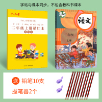 二年级上册下册生字同步练字帖人教版语文字帖楷书入门基础训练小学生儿童正楷硬笔偏旁笔画书法描红练字本字贴天天练神器速成21
