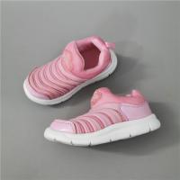 特价毛毛虫童鞋软底幼童宝宝鞋网面超轻毛毛虫童鞋宝宝鞋透气童鞋 粉白 SZ-1 25 内长约15.5cm