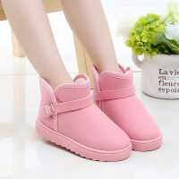 断码亏本处理女童雪地靴冬季防滑雪地棉小女孩棉靴加厚保暖棉鞋 粉 2-2雪地靴 25码/约内长13.8cm