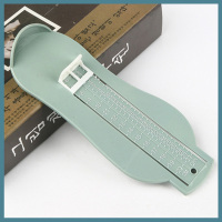 量脚器儿童测量仪14岁大人小孩量脚长10岁宝宝通用神器成人测量尺 北欧蓝 儿童 适用于0-8岁