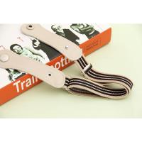 百搭卡通儿童腰带大中小童简便裤带幼儿园宝宝可调节男童皮带松紧 乳白色 粗灰条纹00