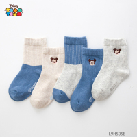 儿童袜子春秋薄款纯棉可爱超萌夏宝宝袜婴儿短袜女童中筒袜 萌趣男宝宝5双装 12M 适合脚长8-10cm