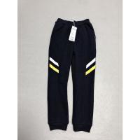 专柜 秋冬款儿童一体绒中大童纯棉带绒长裤 学生长裤 藏青色 105码微瑕疵