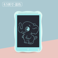 液晶画板宝宝涂鸦板小黑板电子手写板写字板幼儿家用女孩儿童玩具 8.5寸6689蓝色