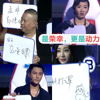 儿童画画板磁性双面写字板宝宝玩具绘画涂鸦可擦小白板挂式支架式 小号黑边