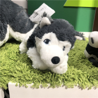 哈士奇玩偶 里夫利二哈毛绒玩具狗狗公仔儿童礼物小狗狗 小哈士奇26厘米 其它大小