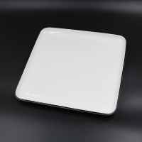 长方形正方形陶瓷水彩调色盘 国画 丙烯调色盘 白瓷调色 小长方形19cm*9.5cm*2cm