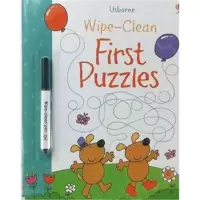 usborne wipe clean可擦写练习册 英文早教幼儿园练习本带笔2-6岁 迷宫擦写书